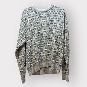 St. John's Bay 90s Vintage Textured Knit Sweater